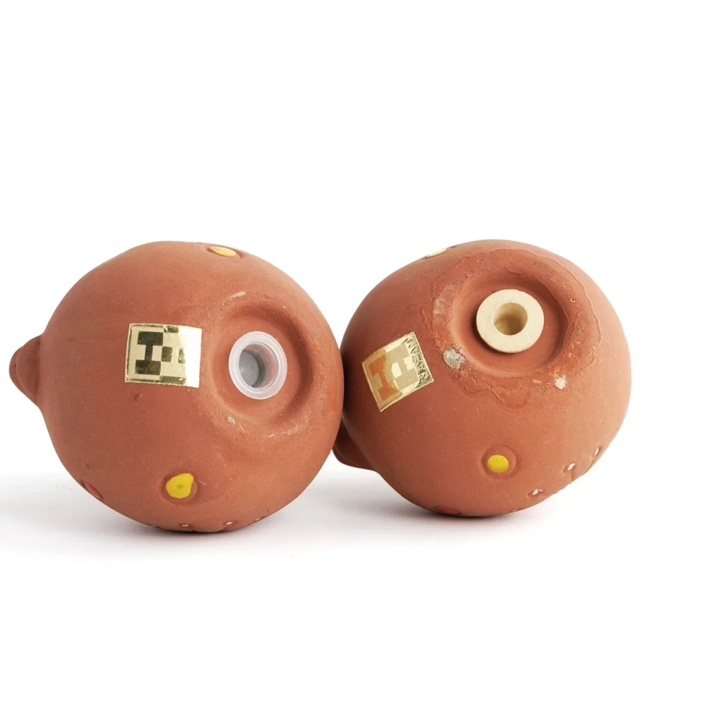 Vintage 1950s Holt Howard Terracotta Duck Salt Pepper Shakers Mid-Century